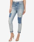 Lucky Brand Patched Skinny Jeans