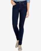 Levi's Mid-rise Soulful Dark Wash Skinny Jeans