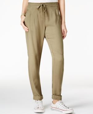 American Rag Ruffled-waist Straight-leg Pants, Only At Macy's