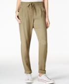 American Rag Ruffled-waist Straight-leg Pants, Only At Macy's