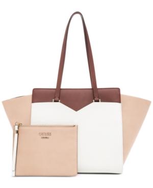 Guess Bryanna Privy X-large Tote With Pouch, A Macy's Exclusive Style