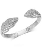Danori Crystal And Pave Hinged Bangle Bracelet, Created For Macy's