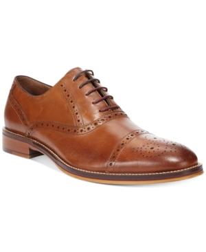 Johnston & Murphy Men's Conard Cap-toe Suede Oxford Men's Shoes