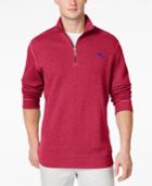 Tommy Bahama Big And Tall Antigua Cove Half-zip Sweater
