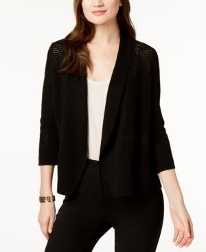 Alfani Open-knit Cardigan, Created For Macy's