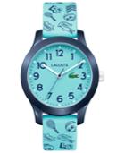 Lacoste Kids 12.12 Blue Silicone Strap Watch 32mm