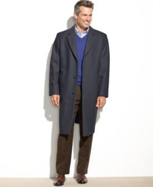 London Fog Coat Signature Wool-blend Overcoat