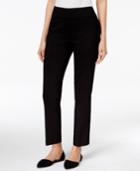 Alfred Dunner Pull-on Slim-fit Trousers