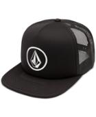 Volcom Men's Full Frontal Cheese Graphic-print Logo Trucker Hat