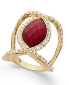 Inc International Concepts Pave Crystal Statement Ring, Only At Macy's