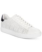 Ax Armani Exchange Men's Sneakers With All-over Imprint Ax Pattern Men's Shoes