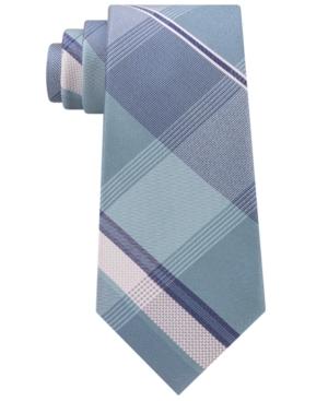 Kenneth Cole Reaction Men's Ian Plaid Silk Tie