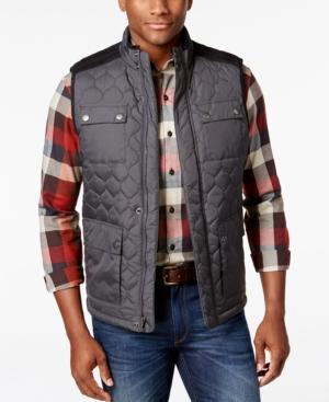 Tasso Elba Men's Quilted Vest, Only At Macy's