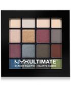 Nyx Professional Makeup Ultimate Eye Shadow Palette, Smokey & Highlight