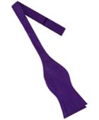 Tommy Hilfiger Men's Solid Polka Dot Self-tie Silk Bow Tie