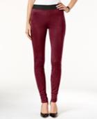 Inc International Concepts Faux-suede Curvy Leggings, Only At Macy's