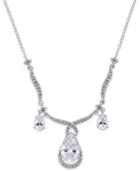 Danori Triple Crystal Pendant Necklace, Created For Macy's