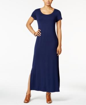 Style & Co Short-sleeve Maxi Dress, Created For Macy's