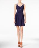 Maison Jules Sweetheart-neck Fit & Flare Dress, Only At Macy's