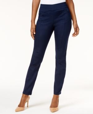 Style & Co Petite Pull-on Seamed Skinny Jeans, Created For Macy's