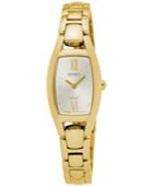 Seiko Women's Solar Sport Gold-tone Stainless Steel Bracelet Watch 18mm Sup320