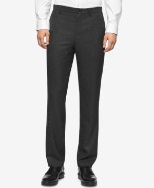 Calvin Klein Men's Slim-fit Textured Dobby Pants