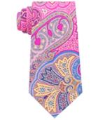 Tommy Hilfiger Men's Tropical Paisley Silk Tie