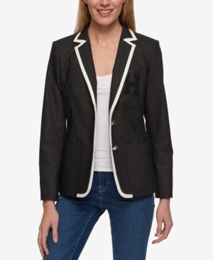 Tommy Hilfiger Spectator Colorblocked Blazer, Only At Macy's