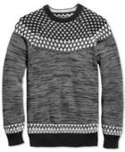 American Rag Men's Fair Isle Raglan-sleeve Sweater, Only At Macy's