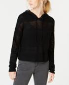 Ultra Flirt By Ikeddi Juniors' Open-knit Hoodie