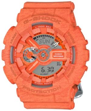 G-shock Women's Analog-digital Heather Orange Bracelet Watch 49x46mm Gmas110ht-4a