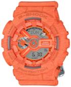 G-shock Women's Analog-digital Heather Orange Bracelet Watch 49x46mm Gmas110ht-4a
