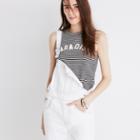 Madewell Madewell X Where I Was From Paradise Striped Tank