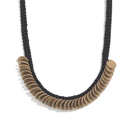 Madewell Daniela Bustos Maya&trade; Coin Statement Necklace