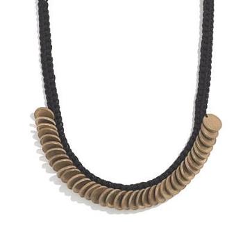Madewell Daniela Bustos Maya&trade; Coin Statement Necklace