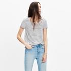 Madewell Anthem Crewneck Tee In Midday Stripe