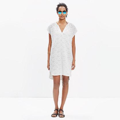 Madewell Embroidered Cannes Cover-up Tunic