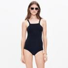 Madewell Pale&trade; Shadow One-piece Swimsuit