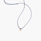 Madewell Vermeil Bar Charm Necklace