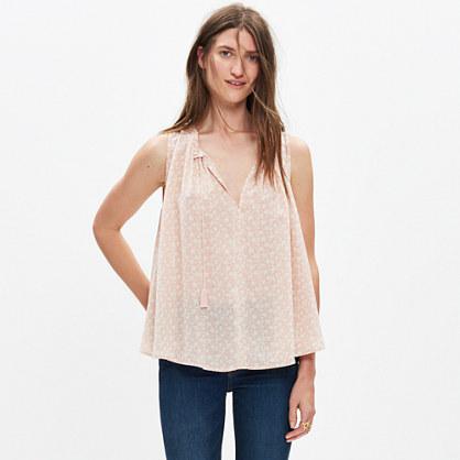 Madewell Bellshift Tank Top In Nightlily