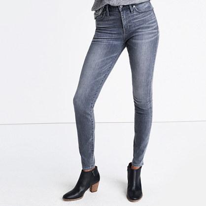 Madewell 9 High-rise Skinny Jeans In Shaw Wash