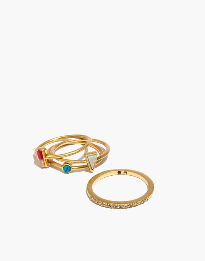 Madewell Desert Sunset Ring Set