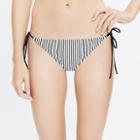 Madewell Giejo&trade; Striped String Tie Bikini Bottom