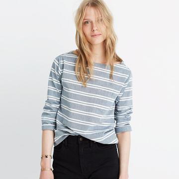 Madewell Striped Herald Tee
