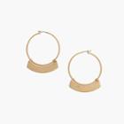 Madewell Crescent Hoop Earrings