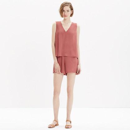 Madewell Overlay Romper