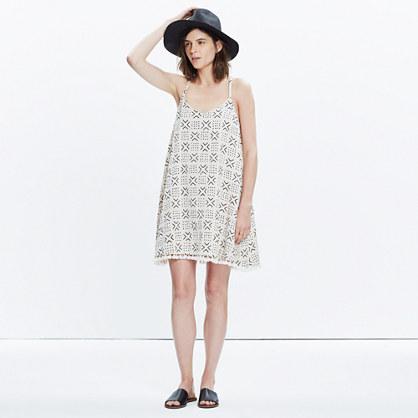 Madewell Shaka Cover-up Dress In Crossway