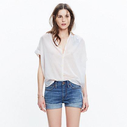 Madewell Central Shirt In Lismore Stripe