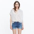 Madewell Central Shirt In Lismore Stripe
