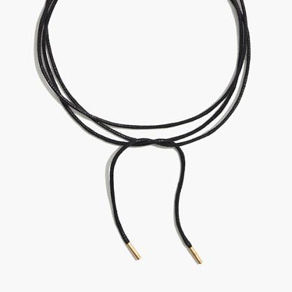 Madewell Wrap Choker Necklace
